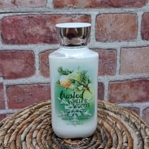 NEW Bath and‎ Body Works Frosted Winter Woods Lotion 8oz RARE Discontinued